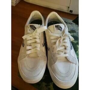 Vans Off The Wall Mens Ultracush White Snakeskin Shoes Size US 7.5 A100 Skate